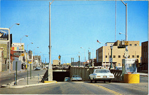 Mobile Alabama Bankhead Tunnel Entrance Vintage Postcard 1960s - Vintage Postcard Boutique