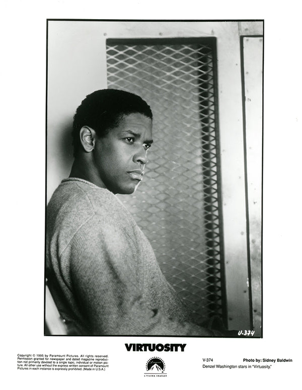 Denzel Washington VIRTUOSITY 1995 Original Press Movie Still