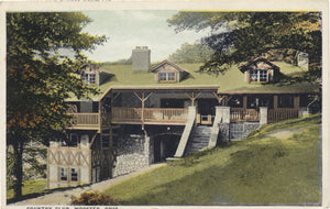 Wooster Ohio Country Club Vintage Postcard 1925 - Vintage Postcard Boutique